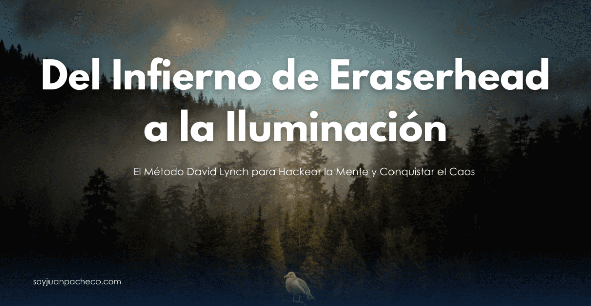 Representación de la mente profunda como un océano de ideas puras bajo la superficie del caos.