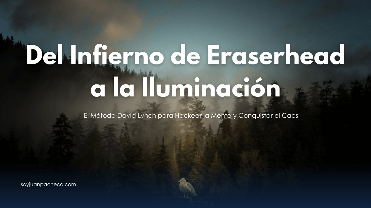 Representación de la mente profunda como un océano de ideas puras bajo la superficie del caos.