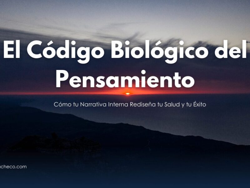 Visualización de cómo el lenguaje interno impacta la expresión génica y la salud celular.