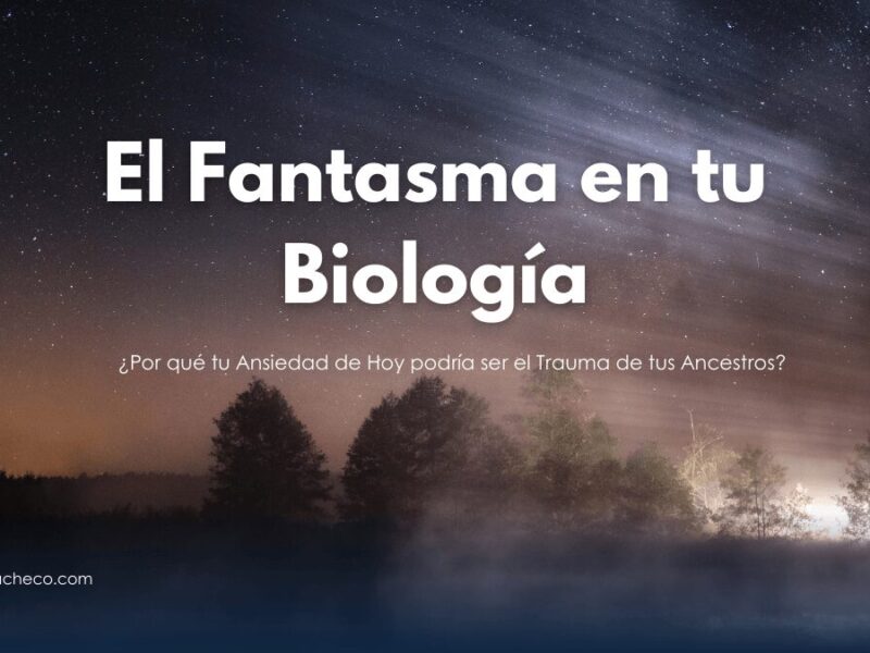 Representación de marcas epigenéticas transmitidas a través de generaciones familiares.