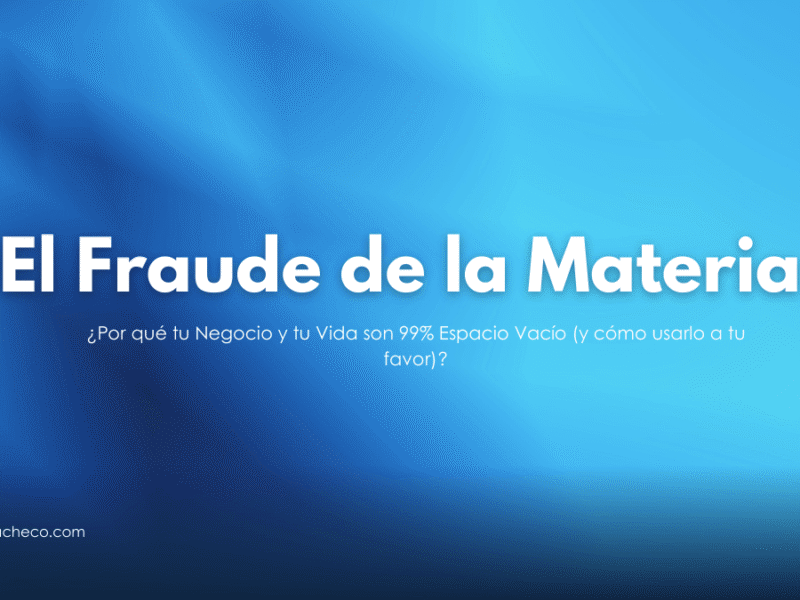 Estructura de un átomo mostrando la inmensa distancia entre el núcleo y los electrones.