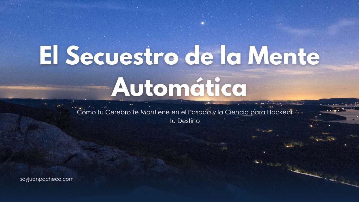 Diagrama de redes neuronales repetitivas que mantienen al individuo en comportamientos del pasado.