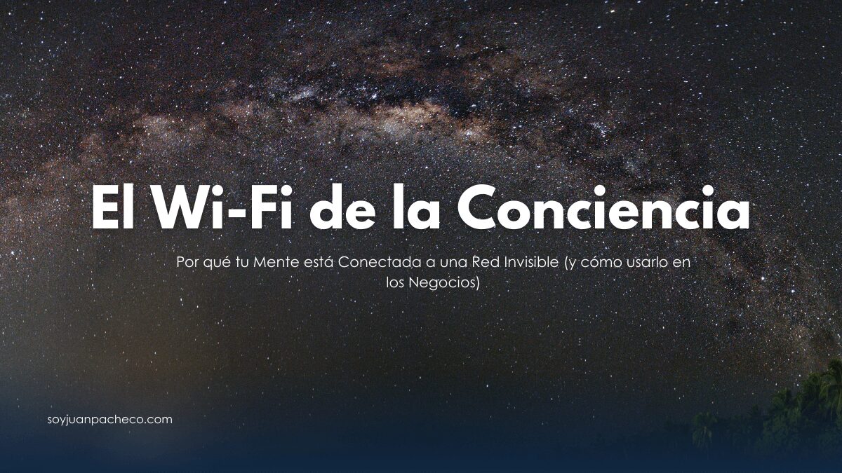 Red neuronal extendiéndose fuera del cráneo hacia una malla global de interconexión.