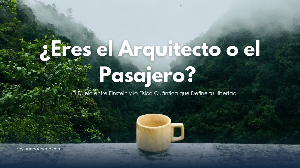 Dualidad entre el determinismo de Einstein y la incertidumbre cuántica del libre albedrío.