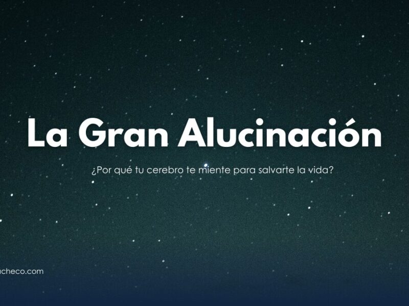 Cerebro proyectando un holograma del mundo exterior para proteger al individuo.