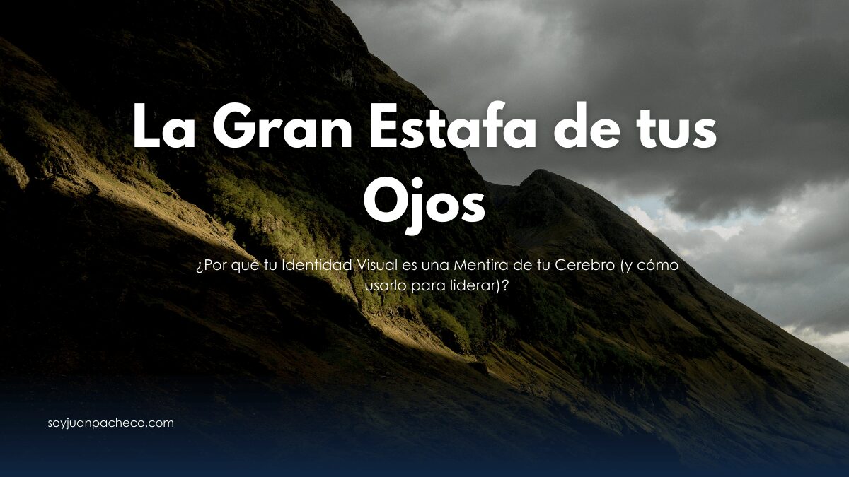 Representación del nervio óptico filtrando información antes de llegar a la corteza visual.