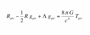 En 1915 Albert Einstein publicó su teoría de la relatividad general, en donde se describe cómo se comporta el espacio-tiempo y explica el porqué cuando hay objetos masivos en el universo el espacio-tiempo se deforma.