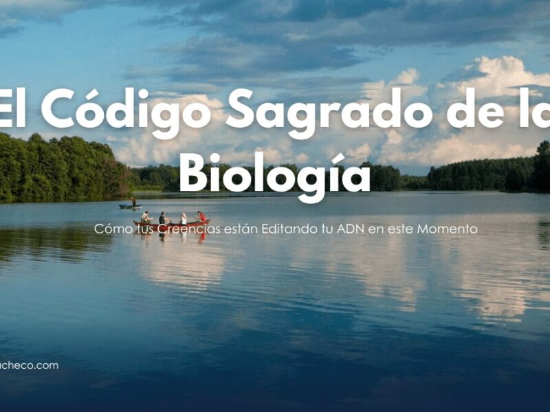 El Dr. Bruce Lipton, pionero en biología de células madre, demostró que el destino de una célula no está determinado por su núcleo (el ADN), sino por el entorno
