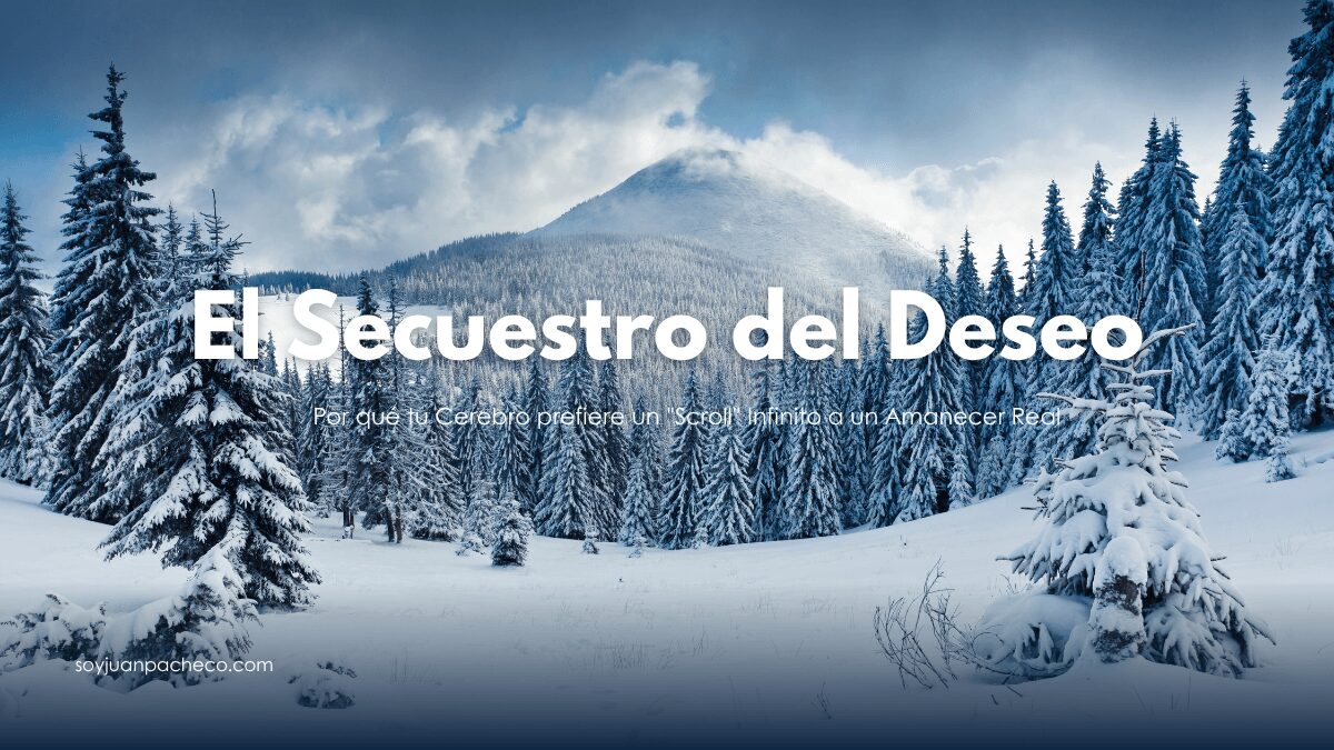 La próxima vez que sientas el impulso de deslizar la pantalla en busca de una sorpresa inexistente, detente. Mira a tu alrededor. Busca lo predecible, lo lento, lo real. Un amanecer no te dará un "like", pero te devolverá la humanidad que el algoritmo te está robando silenciosamente.